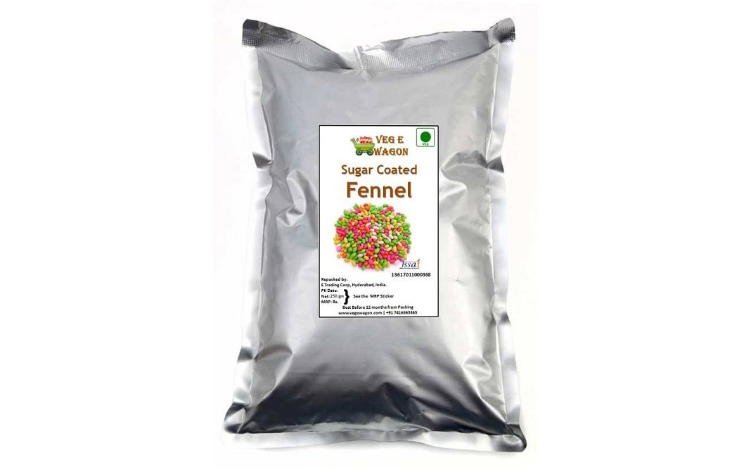 Veg E Wagon Sugar Coated Fennel    Pack  250 grams